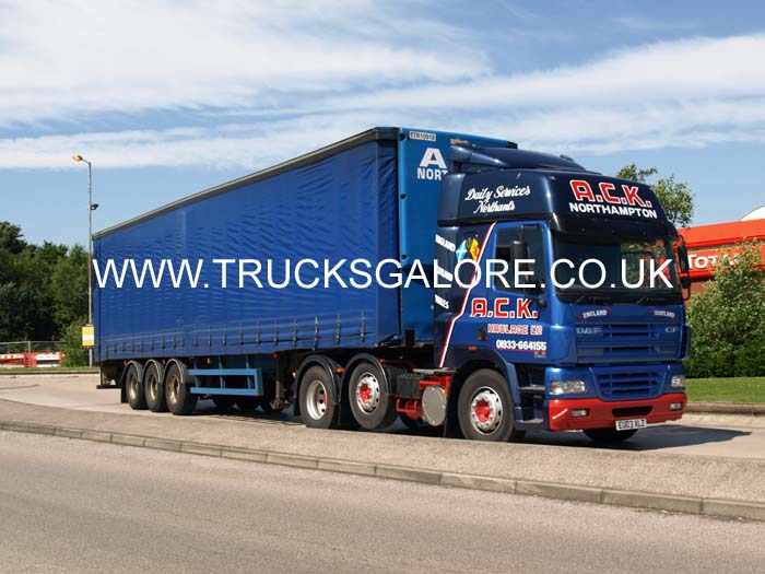 ACK HAULAGE EU03 XLZ