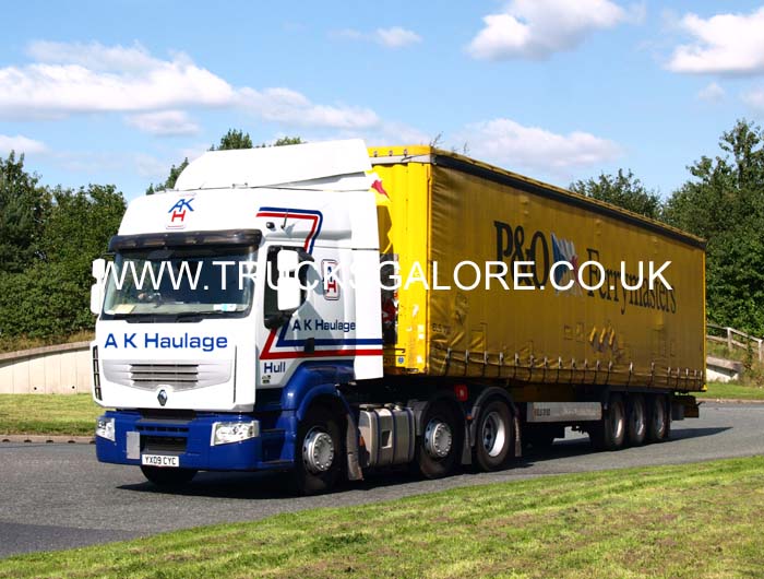 AK HAULAGE YX09 CYC