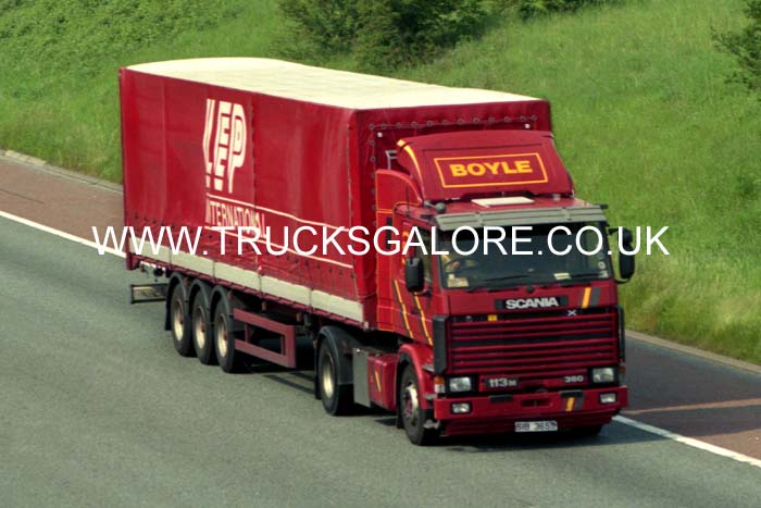 BOYLE TRANSPORT SIB 3659