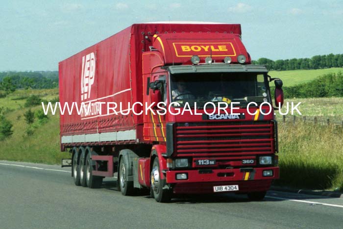 BOYLE TRANSPORT UIB 4304