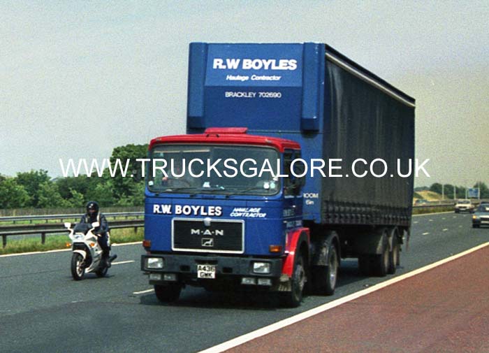 BOYLES RW, A436 GWK