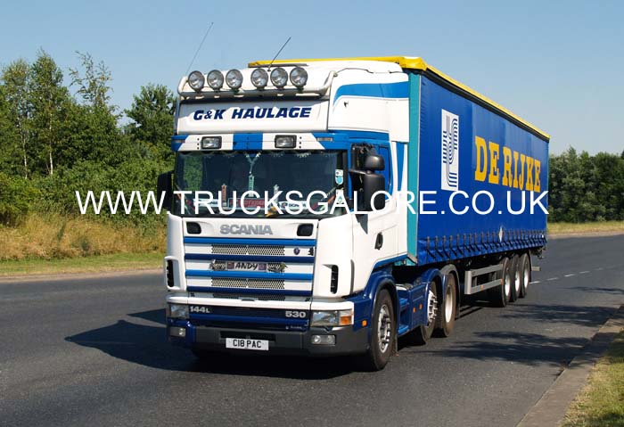 C&K HAULAGE C18 PAC