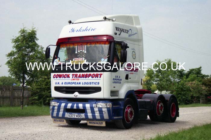 COWICK TRANSPORT V377 XDO