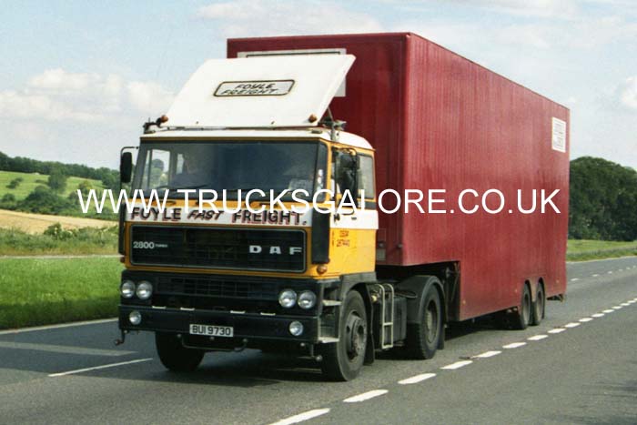 FOYLE FREIGHT BUI 9730