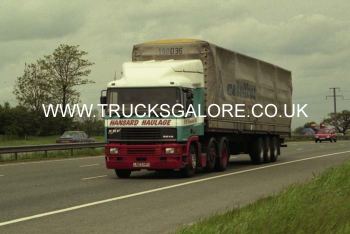 HANSARD HAULAGE L923 HFU