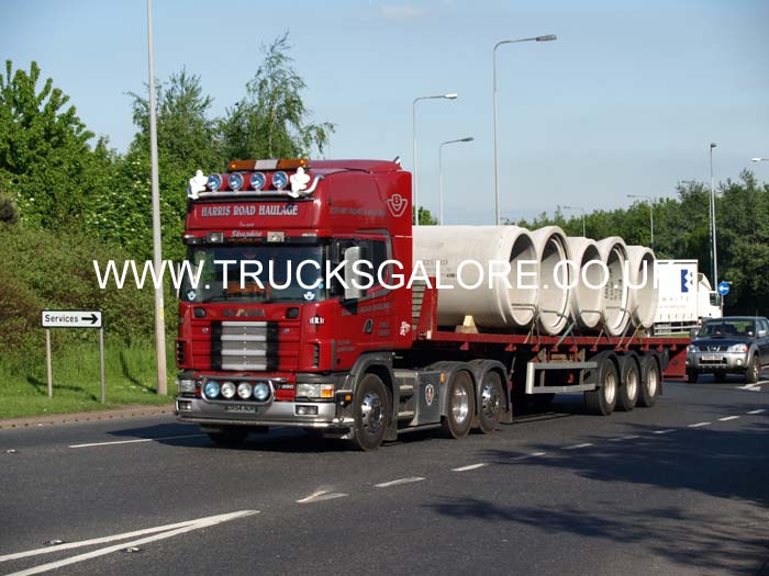 HARRIS ROAD HAULAGE DX54 AOR