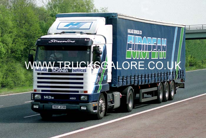 HAULAGE SERVICES RDZ 2138