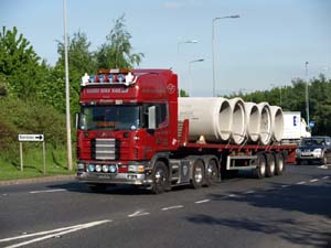 HARRIS ROAD HAULAGE DX54 AOR