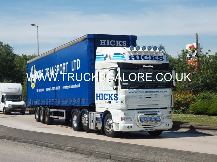 HICKS TRANSPORT BX07 MHU