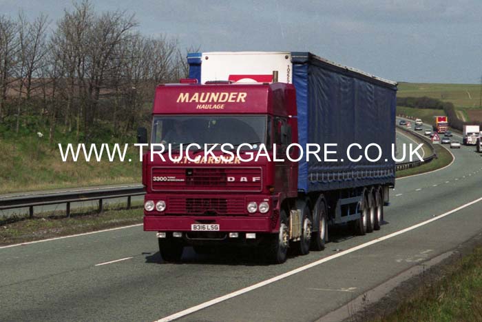 MAUNDER HAULAGE B316 LSG