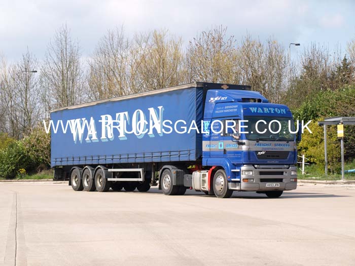 WARTON FREIGHT HX53 JFN