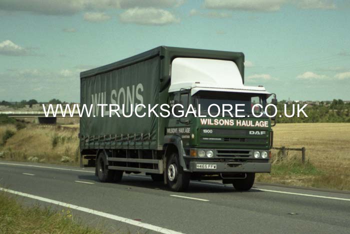 WILSONS HAULAGE H465 FFW